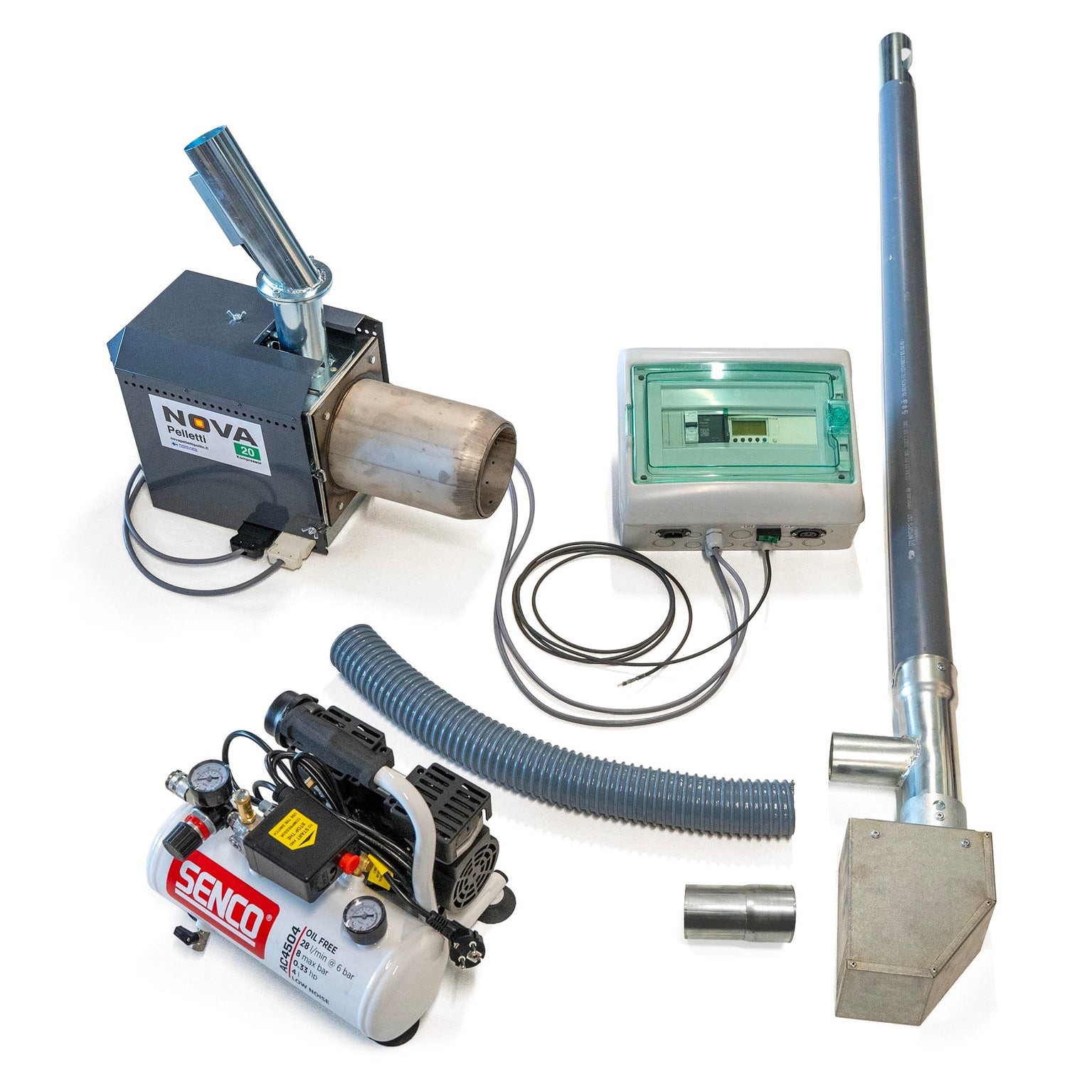 NOVA Pellettipolttimien varaosat